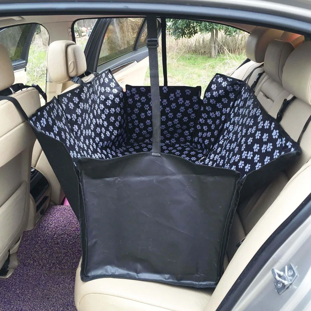 Dog Pet carrier Seat Cover Waterproof Hammock Paw Pattern Cat Back Seat Mat Cushion Protector Oxford Nonslip Backing Car Travel
Dog Pet carrier Seat Cover Waterproof Hammock Paw Pattern Cat Back Seat Mat Cushion Protector Oxford Nonslip Backing Car Travel