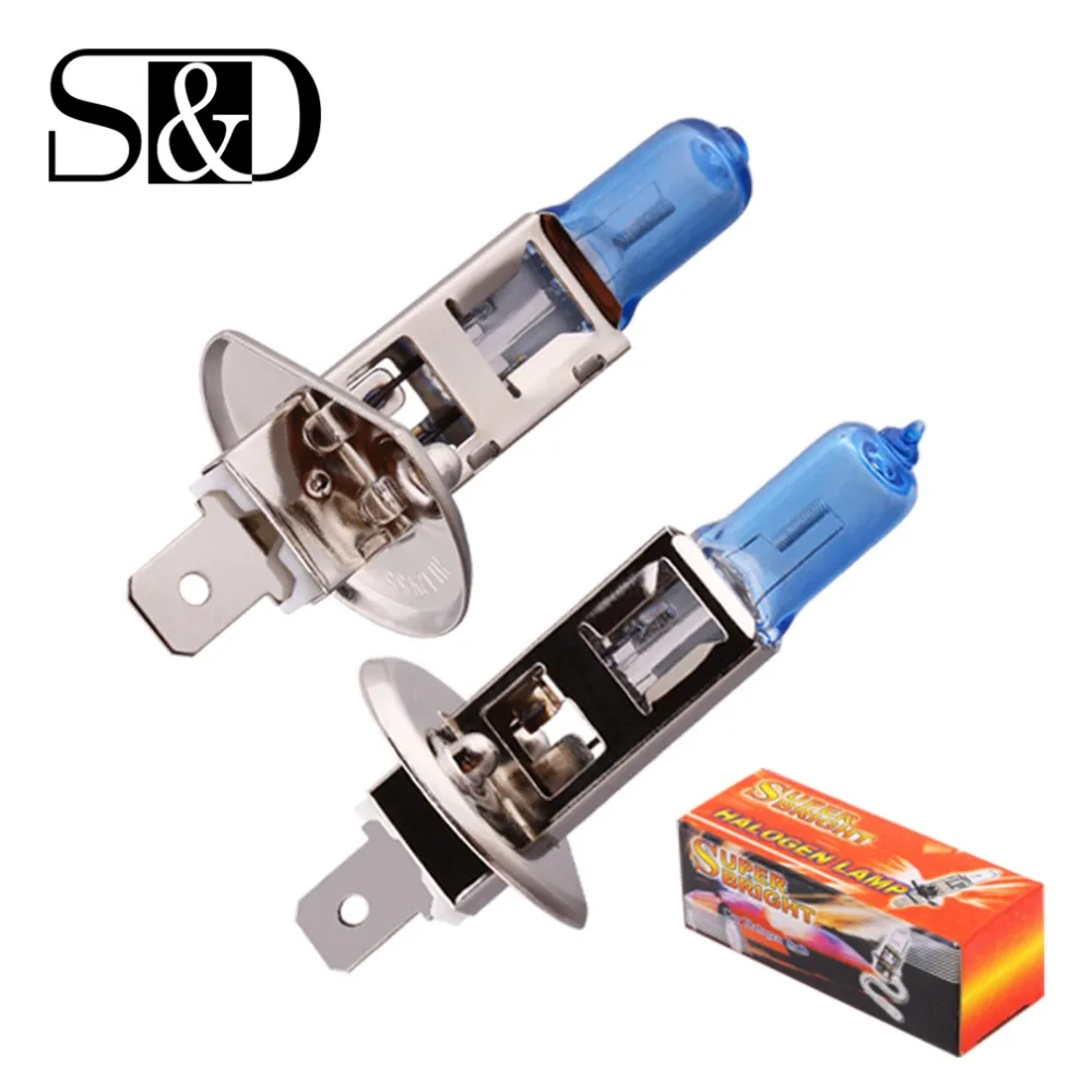 2pcs H1 55W 12V Super Bright White Fog Lights Halogen Bulbs High Power Car Headlight Lamp Car Light Source parking auto
2pcs H1 55W 12V Super Bright White Fog Lights Halogen Bulbs High Power Car Headlight Lamp Car Light Source parking auto