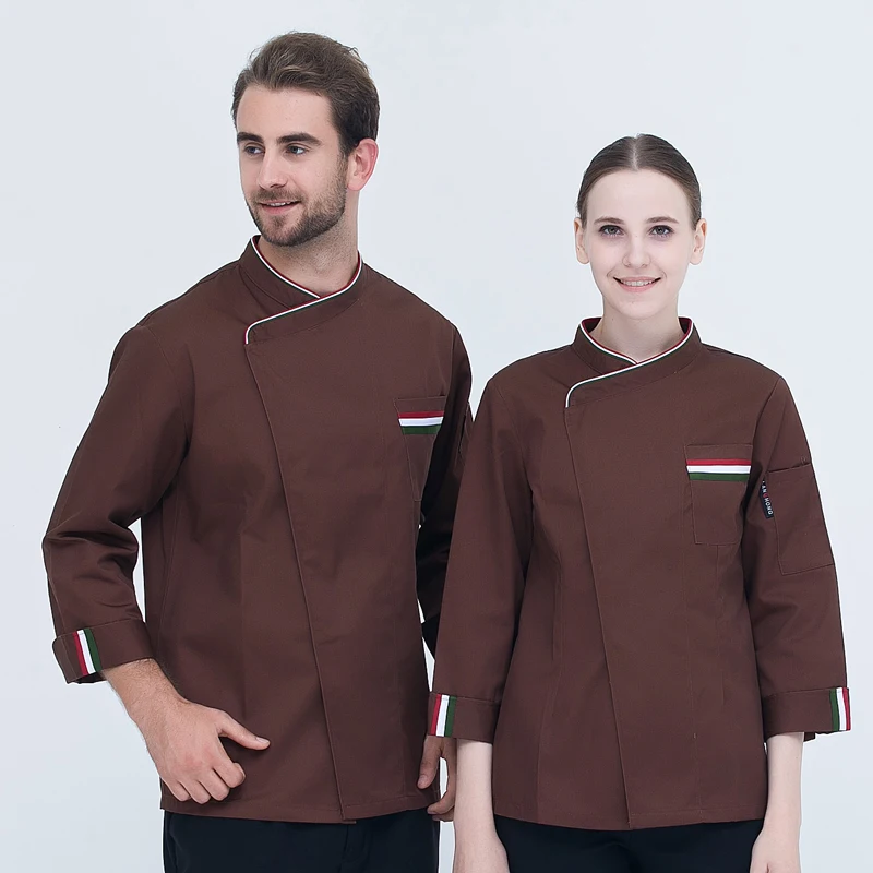 Long sleeve hotel chef's clothing long sleeve hotel kitchen canteen chef clothing
Long sleeve hotel chef's clothing long sleeve hotel kitchen canteen chef clothing