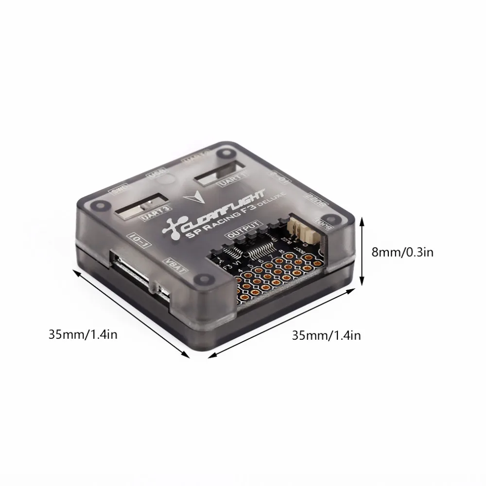 SP Racing F3 Flight Control Acro 6 DOF / Deluxe 10 DOF for for QAV250 Mini 250 280 210 180 Quadcopter Better than NAZE/ Flip32
SP Racing F3 Flight Control Acro 6 DOF / Deluxe 10 DOF for for QAV250 Mini 250 280 210 180 Quadcopter Better than NAZE/ Flip32