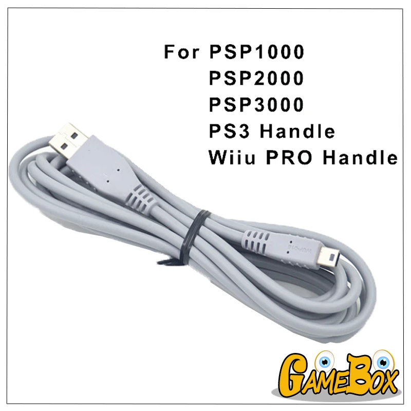Original USB Data Cable for PSP 3000 Mini USB Power Wire Charging Cable Cord For PSP3000/PSP1000/PSP2000/PS3/Wiiu PRO
Original USB Data Cable for PSP 3000 Mini USB Power Wire Charging Cable Cord For PSP3000/PSP1000/PSP2000/PS3/Wiiu PRO