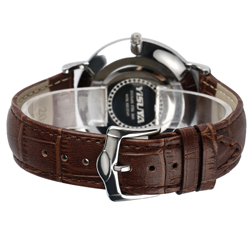YISUYA Casual Date-Day Brown Genuine Leather Band Men Wrist Watch Aviator Business Japan Quartz Movement Military Fashion
YISUYA Casual Date-Day Brown Genuine Leather Band Men Wrist Watch Aviator Business Japan Quartz Movement Military Fashion
