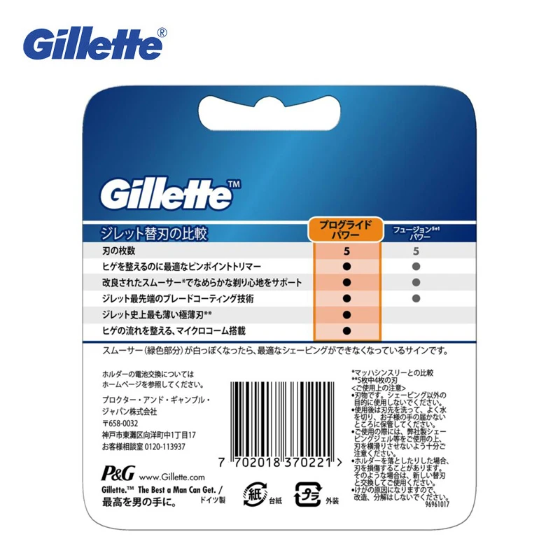 Gillette Fusion Proglide Shaving Razor Blades Men Electric Shave Shaver Blades Excellent Shaving Cassettes on Power Razor 8 Pcs
Gillette Fusion Proglide Shaving Razor Blades Men Electric Shave Shaver Blades Excellent Shaving Cassettes on Power Razor 8 Pcs