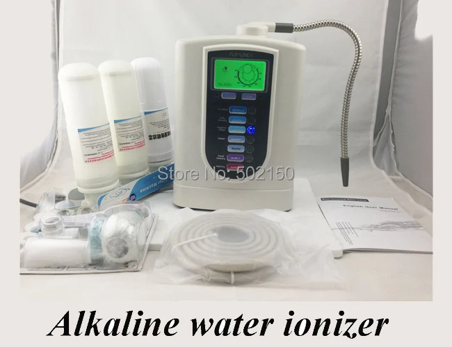 Alkaline Water Ionizer for wholesale and retail (one unit) with 3-stage pre filters
Alkaline Water Ionizer for wholesale and retail (one unit) with 3-stage pre filters