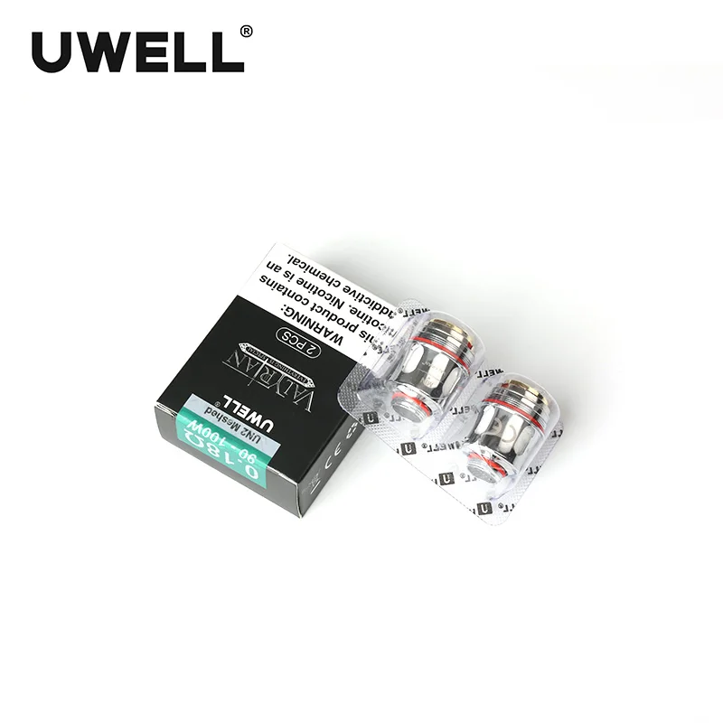 UWELL 5 Packs 10 Pcs VALYRIAN Replacement Coil Mesh Coil 0.18ohm/0.15ohm 95-120W For VALYRIAN Tank Electronic Cigarette
UWELL 5 Packs 10 Pcs VALYRIAN Replacement Coil Mesh Coil 0.18ohm/0.15ohm 95-120W For VALYRIAN Tank Electronic Cigarette