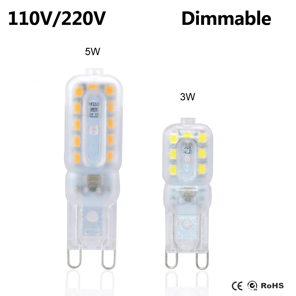 G9 Светодиодная лампа 3 Вт 5 Вт 220 В точечная Светодиодная лампа 14LED 22LED Светодиодная свеча прожектор лампада Светодиодный прожектор Замена 30 В...
G9 Светодиодная лампа 3 Вт 5 Вт 220 В точечная Светодиодная лампа 14LED 22LED Светодиодная свеча прожектор лампада Светодиодный прожектор Замена 30 В...
