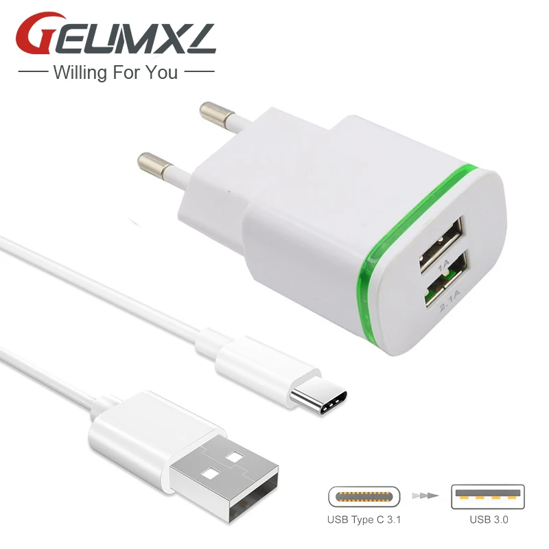 GEUMXL 2.1A EU Plug Mobile Phone Travel Charger + Type C USB Data Cable For Asus Zenfone 3 Deluxe ZS570KL,Zenfone 3 ZE552KL
GEUMXL 2.1A EU Plug Mobile Phone Travel Charger + Type C USB Data Cable For Asus Zenfone 3 Deluxe ZS570KL,Zenfone 3 ZE552KL