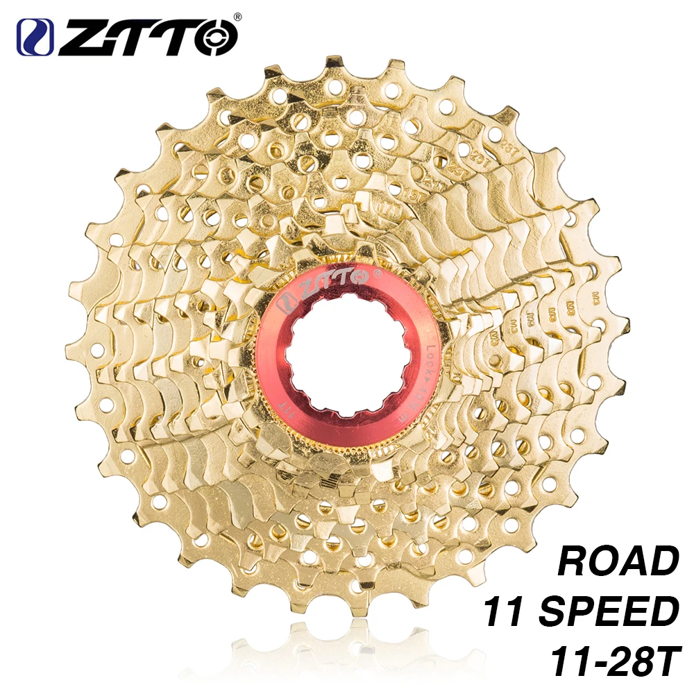 ZTTO Road Bike Gold Cassette 11 Speed Golden Freewheel Sprocket 11-28T Cycling For K7 Rival Force Ultegra Bicycle Parts
ZTTO Road Bike Gold Cassette 11 Speed Golden Freewheel Sprocket 11-28T Cycling For K7 Rival Force Ultegra Bicycle Parts