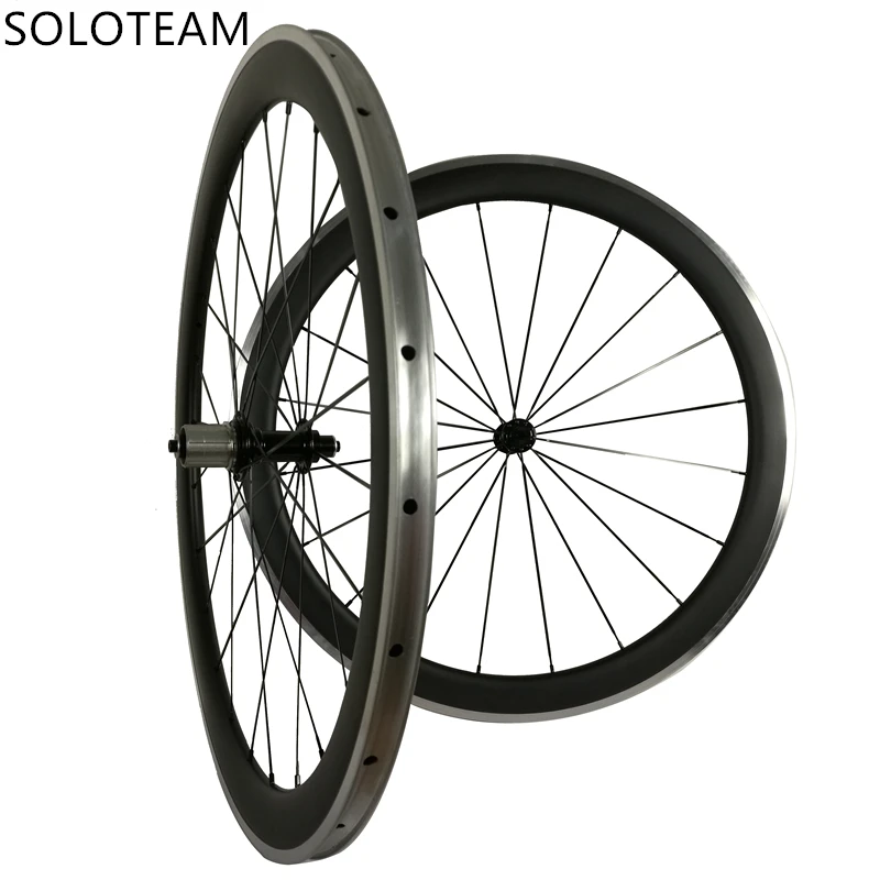 soloteam Custom logo R36 38mm 50mm 60mm 90mm Aluminum alloy surface carbon clincher wheelset 700C road bike carbon wheels
soloteam Custom logo R36 38mm 50mm 60mm 90mm Aluminum alloy surface carbon clincher wheelset 700C road bike carbon wheels