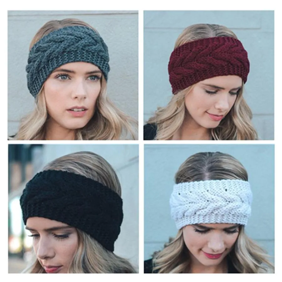 Handmade Crochet Headband Women Knitted Headband Solid Cotton Head Wrap Wools Turban Winter Ear Warmer for Adult Chunky Headband
Handmade Crochet Headband Women Knitted Headband Solid Cotton Head Wrap Wools Turban Winter Ear Warmer for Adult Chunky Headband