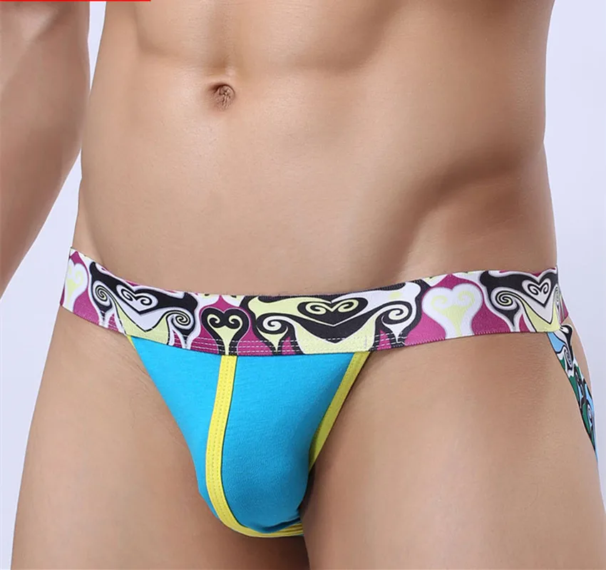Sexy Gay Underwear Men Jockstrap Cotton G-string Thongs Man Lingerie Breathable Pouch Low Rise Panties Cueca masculina M-XL
Sexy Gay Underwear Men Jockstrap Cotton G-string Thongs Man Lingerie Breathable Pouch Low Rise Panties Cueca masculina M-XL