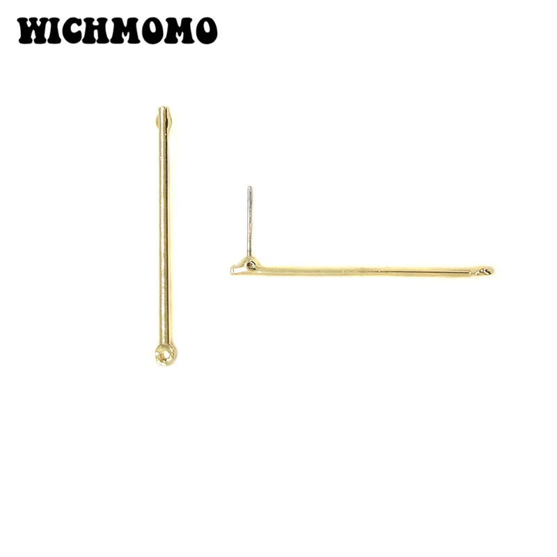 2021 New 40mm 10pieces/bag High Quality Zinc Alloy Slender Earring Base Connectors Linkers for DIY Earring Jewelry Accessories
2021 New 40mm 10pieces/bag High Quality Zinc Alloy Slender Earring Base Connectors Linkers for DIY Earring Jewelry Accessories