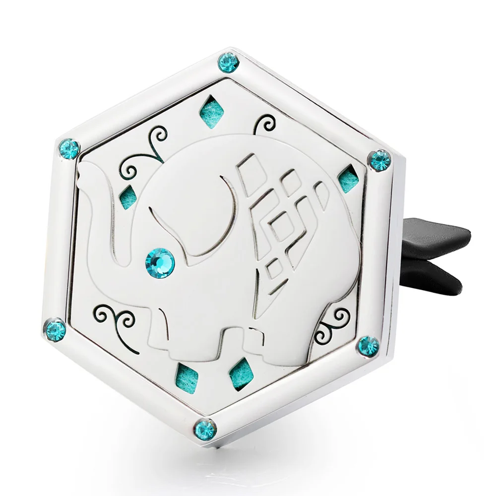 Elephant Design 316L Stainless Steel Hexagon Car Aroma Aromatherapy Essential Oil Car Diffuser Locket Vent Clip
Elephant Design 316L Stainless Steel Hexagon Car Aroma Aromatherapy Essential Oil Car Diffuser Locket Vent Clip
