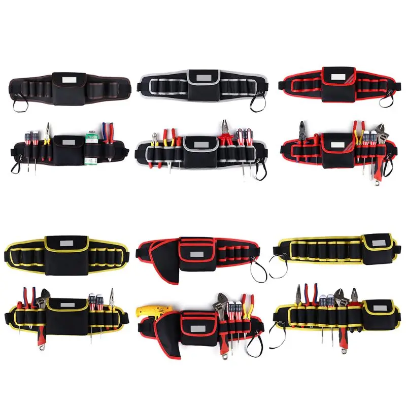 Electrician Drill Tool Bag Waist Pocket Pouch Belt Storage Holder Maintenance Kit
Electrician Drill Tool Bag Waist Pocket Pouch Belt Storage Holder Maintenance Kit