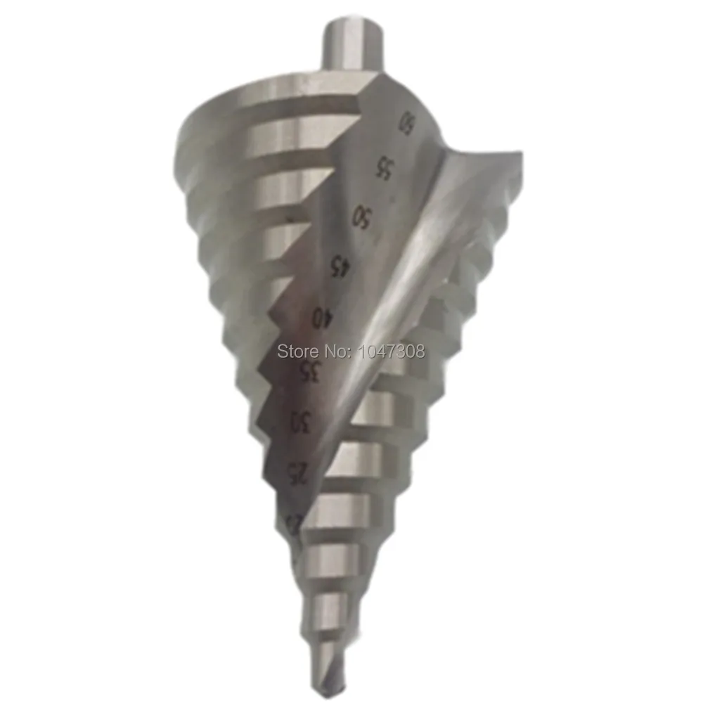 6-60mm HSS Spiral Step Drill Bit Shank 13mm Reamer Hole Cutter Step Cone Drill Cut Iron Steel Plate PVC Plate Insulation Board
6-60mm HSS Spiral Step Drill Bit Shank 13mm Reamer Hole Cutter Step Cone Drill Cut Iron Steel Plate PVC Plate Insulation Board