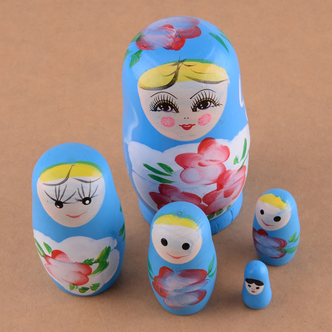 5 шт. русские гнездовые деревянные чисто ручной раскрашенные куклы Babushka игрушка-матрешка подарки
5 шт. русские гнездовые деревянные чисто ручной раскрашенные куклы Babushka игрушка-матрешка подарки