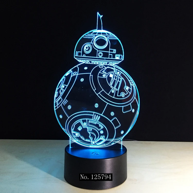 Star Wars Eyecare Night Lights LED 7 Colour Change Luminaria Decorative lighting Mood Lamp great gift for kids/Chirldren
Star Wars Eyecare Night Lights LED 7 Colour Change Luminaria Decorative lighting Mood Lamp great gift for kids/Chirldren