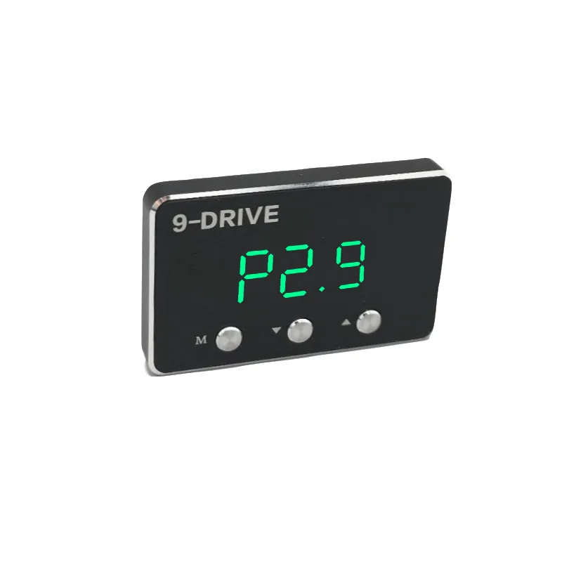 Car Pedal commander Strong Booster 9 mode selective LED screen adjustable Car throttle controller Auto for mzd 8 7 6 5 3 2
Car Pedal commander Strong Booster 9 mode selective LED screen adjustable Car throttle controller Auto for mzd 8 7 6 5 3 2