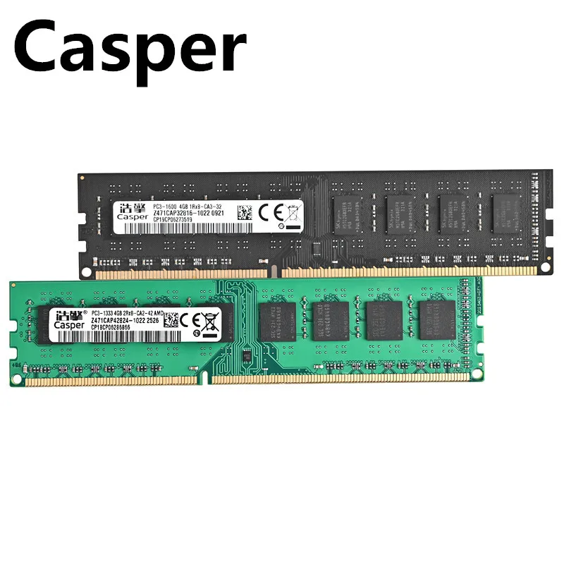 Фото Модуль памяти Casper DDR3 для настольного компьютера 8 ГБ 4 Гб 2 1333 МГц - купить