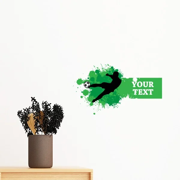 Penalty kick Soccer Football Game Sports Removable Wall Sticker Art Decals Mural DIY Wallpaper for Room Decal
Penalty kick Soccer Football Game Sports Removable Wall Sticker Art Decals Mural DIY Wallpaper for Room Decal