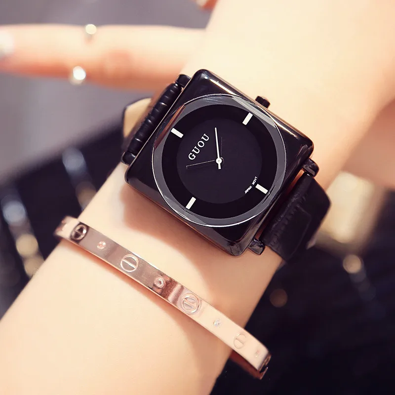 Trendy Fashion Dress Watch Women Casual Leather Quartz Wrist Watch Lady Clock Female reloje mujer montre femme relogio feminino
Trendy Fashion Dress Watch Women Casual Leather Quartz Wrist Watch Lady Clock Female reloje mujer montre femme relogio feminino