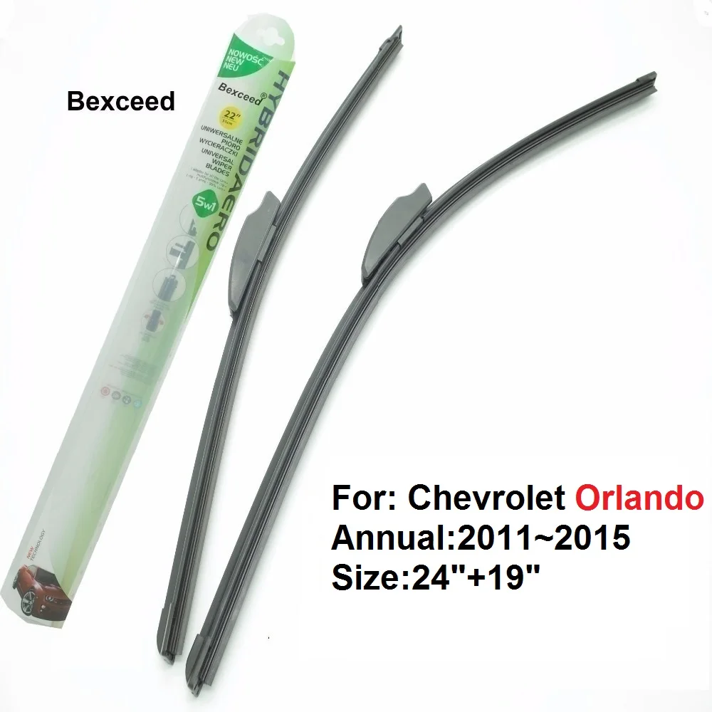 Щетка стеклоочистителя для Chevrolet Orlando, 24 дюйма + 19 дюймов, 2011, 2012, 2013, 2014, 2015
Щетка стеклоочистителя для Chevrolet Orlando, 24 дюйма + 19 дюймов, 2011, 2012, 2013, 2014, 2015
