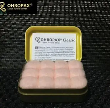 Оригинальные Классические восковые беруши Ohropax 6 пар удобные для сна