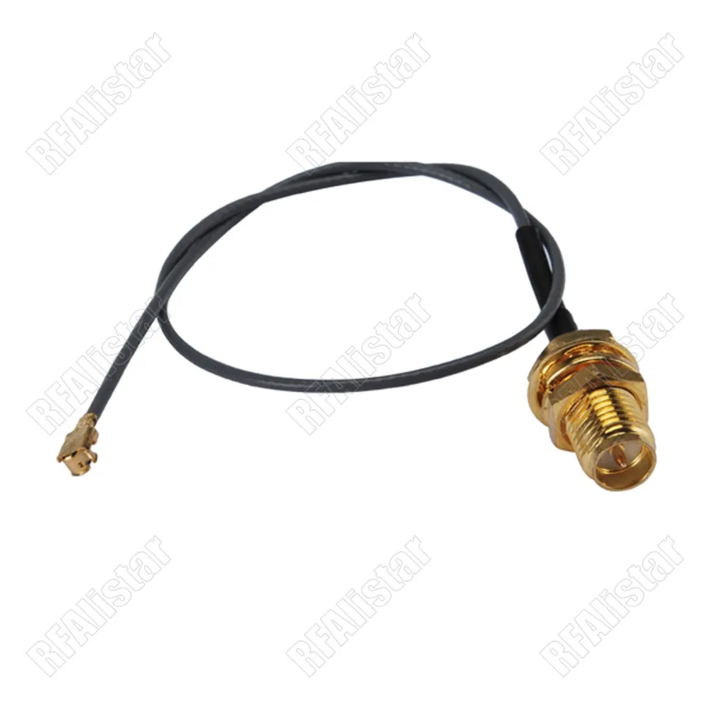 10 шт. IPX IPEX U. FL к RP SMA Гнездовой (штыревой штырь) кабель RF Pigtail PCI WIFI карта