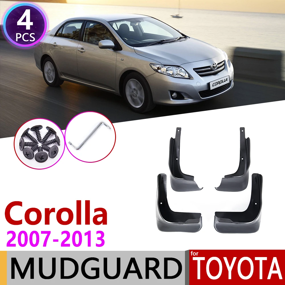 for Toyota Corolla Altis E140 2007~2013 Mudflap Fender Mud Flaps Guard Splash Flap Mudguard Accessories 2008 2009 2010 2011 2012
for Toyota Corolla Altis E140 2007~2013 Mudflap Fender Mud Flaps Guard Splash Flap Mudguard Accessories 2008 2009 2010 2011 2012