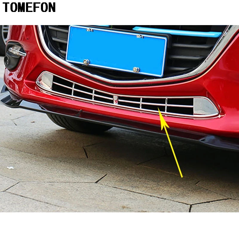 Car Styling ABS Chrome For Mazda 3 M3 Axela 2017 2018 Auto Front Lower Bumper Grille Cover Racing Grill Trim Exterior Sticker
Car Styling ABS Chrome For Mazda 3 M3 Axela 2017 2018 Auto Front Lower Bumper Grille Cover Racing Grill Trim Exterior Sticker
