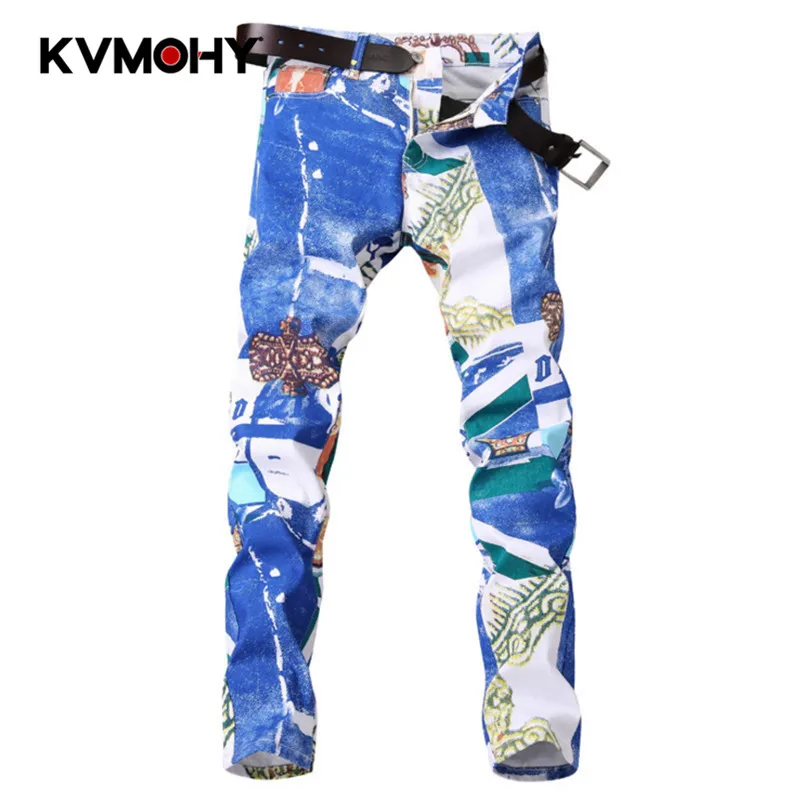 Men Jeans New Design High Quality Cotton Slim Fit Denim Pants Homme Printing Brand Jean Mens Classical Biker Jeans Streetwear
Men Jeans New Design High Quality Cotton Slim Fit Denim Pants Homme Printing Brand Jean Mens Classical Biker Jeans Streetwear