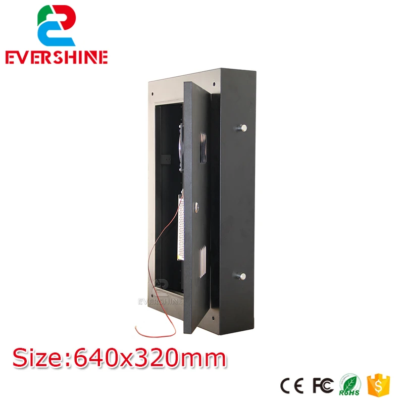Outdoor waterproof P10/P5 led display cabinet / cabinet Size 640x320mm OEM/ODM for window programmable LED screen
Outdoor waterproof P10/P5 led display cabinet / cabinet Size 640x320mm OEM/ODM for window programmable LED screen