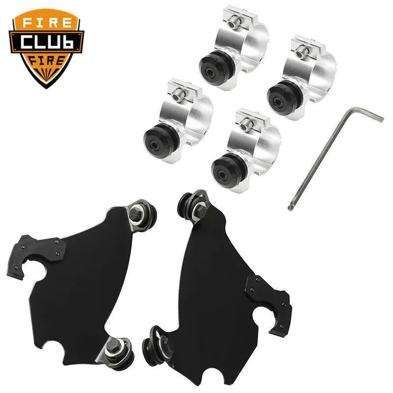 Fork Headlight Fairing Brackets Trigger Lock Mount Kits 41/ 49MM For Harley Dyna Street Sportster xl 1200 883
Fork Headlight Fairing Brackets Trigger Lock Mount Kits 41/ 49MM For Harley Dyna Street Sportster xl 1200 883
