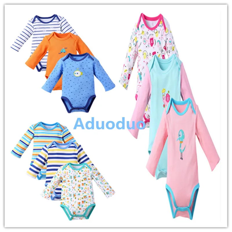 3pcs/lot Fantasia Baby Boy Bodysuit Girl Jumpsuit Bebe Overall long Sleeve Body Suit Baby Clothing Set Fall Spring Cotton 3M-24M
3pcs/lot Fantasia Baby Boy Bodysuit Girl Jumpsuit Bebe Overall long Sleeve Body Suit Baby Clothing Set Fall Spring Cotton 3M-24M