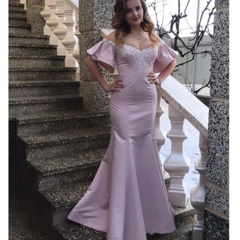Pink Dubai Arabic Mermaid Evening Dresses With Short Sleeves 2019 Long Floor Length Prom Dress Formal Applique Lace Abendkleider
Pink Dubai Arabic Mermaid Evening Dresses With Short Sleeves 2019 Long Floor Length Prom Dress Formal Applique Lace Abendkleider