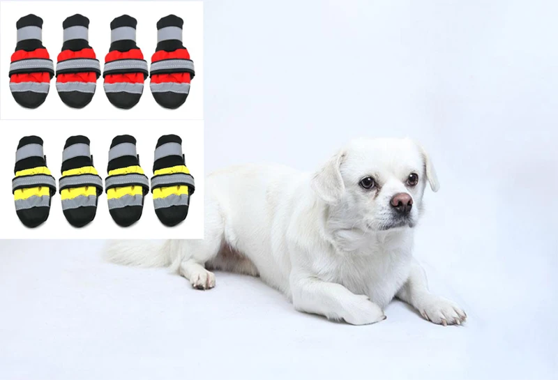 4pcs Waterproof Winter Pet Dog Shoes Anti-slip Snow Pet Boots Paw Protector Warm Reflective For Medium Large Dogs Labrador Husky
4pcs Waterproof Winter Pet Dog Shoes Anti-slip Snow Pet Boots Paw Protector Warm Reflective For Medium Large Dogs Labrador Husky
