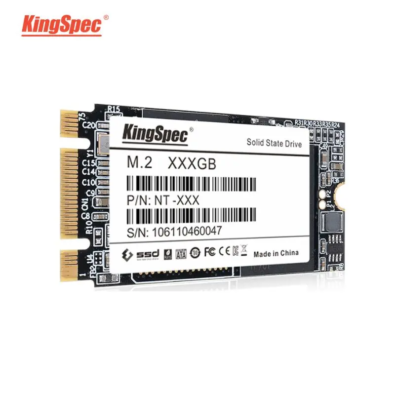 KingSpec SSD M.2 60 ГБ 120 240 500 Гб 1 ТБ жесткий диск M2 2242 М. 2 SATA disco duro ssd для Jumper ezbook Pro3 Smartbook