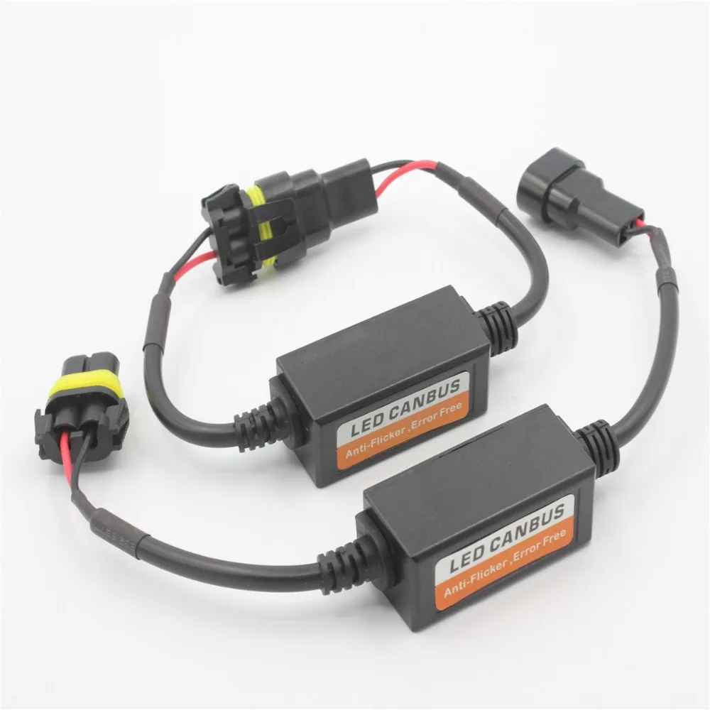 2Pcs Socket HB3 9005 H10 HB4 9006 car Capacitor Error Free Load Resistor led CANBUS Anti-Flicker Decoder led headlight 9v~16v
2Pcs Socket HB3 9005 H10 HB4 9006 car Capacitor Error Free Load Resistor led CANBUS Anti-Flicker Decoder led headlight 9v~16v