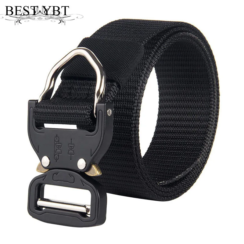 

Best YBT Unisex belt Multifunction Quick release Alloy Insert buckle Men belt high qultiy casual outdoor sport Men cowboy belt
