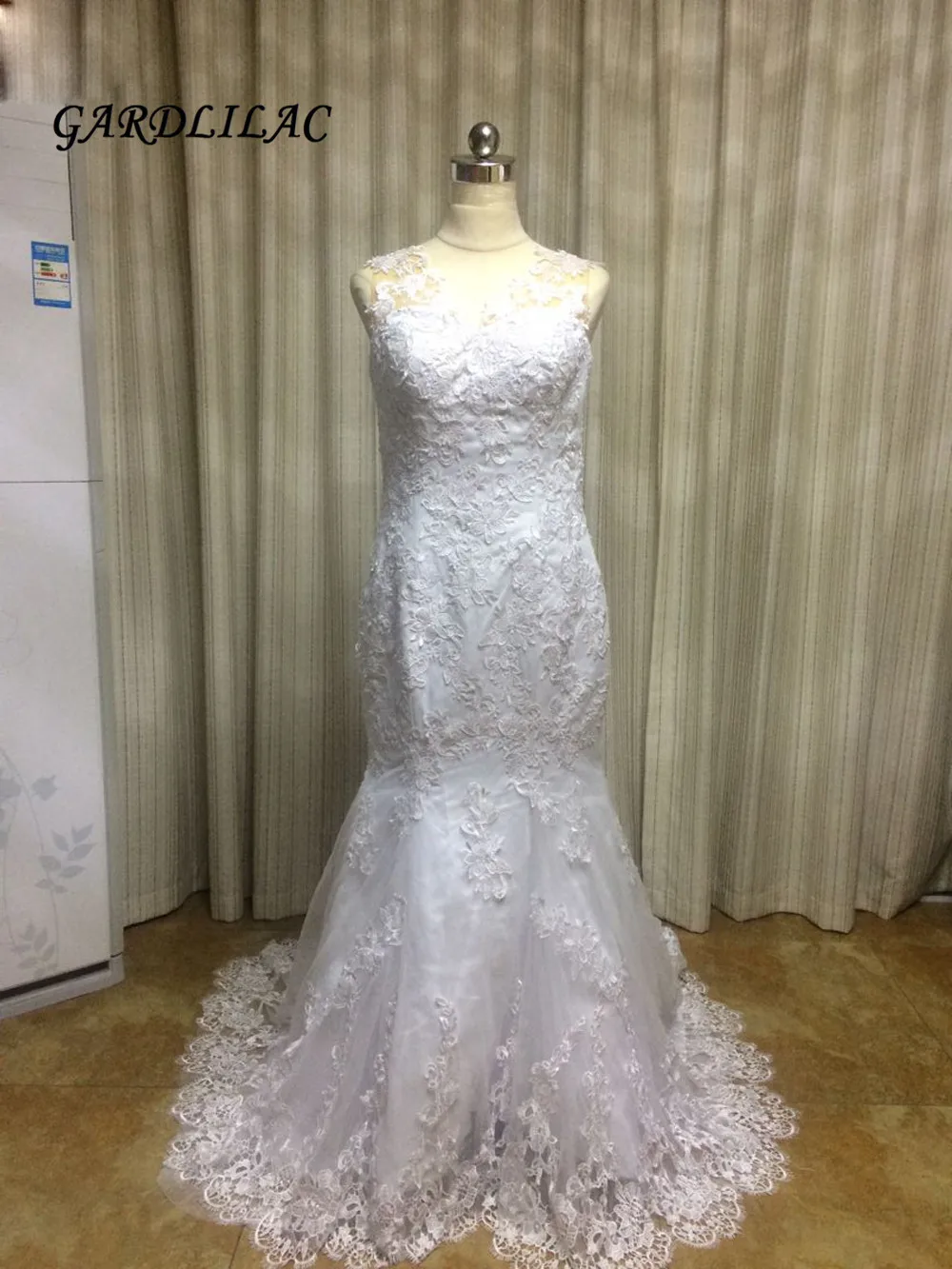 New White Plus Size Mermaid Wedding Dresses 2019 Lace Bridal Gown Vestido de noiva
New White Plus Size Mermaid Wedding Dresses 2019 Lace Bridal Gown Vestido de noiva