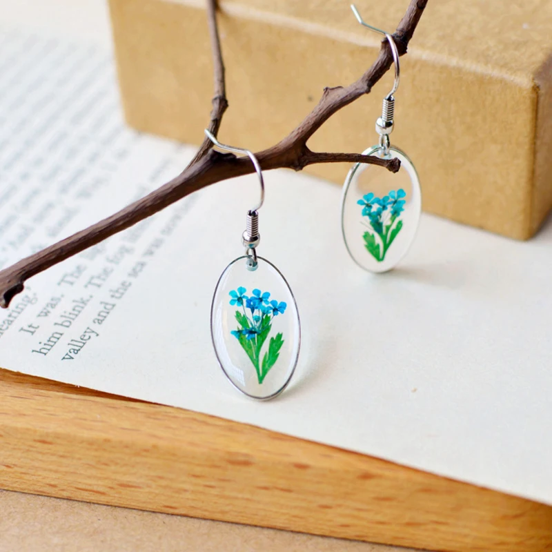 2018 New Listing 4 Color Fashion Pendant Earrings Natural Dried Flower Earrings Fresh Jewellery For Women
2018 New Listing 4 Color Fashion Pendant Earrings Natural Dried Flower Earrings Fresh Jewellery For Women