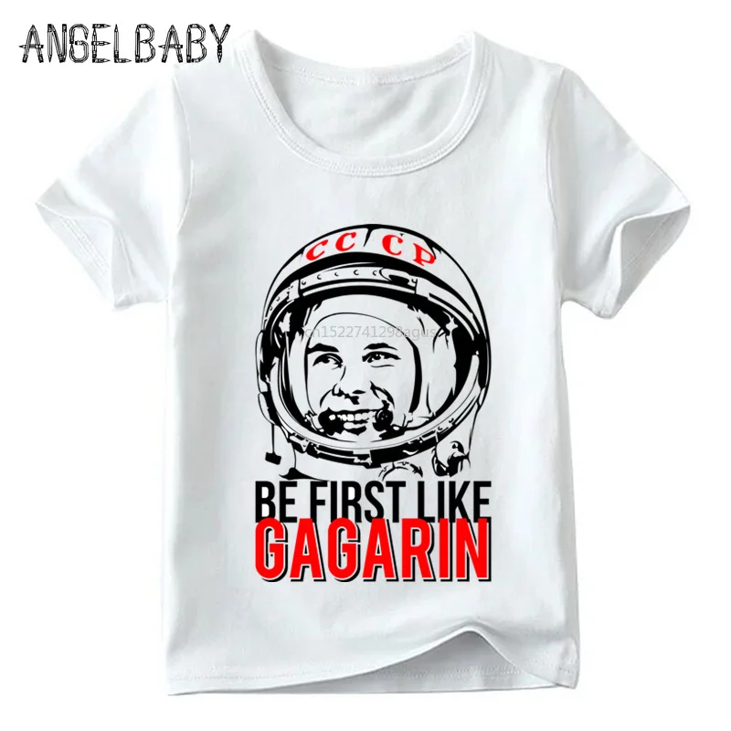 CCCP USSR Gagarin Print Boys T shirt Kids The Soviet Union Russia Space T-shirt Baby Girls Summer Short Sleeve Clothes,ooo2437
CCCP USSR Gagarin Print Boys T shirt Kids The Soviet Union Russia Space T-shirt Baby Girls Summer Short Sleeve Clothes,ooo2437