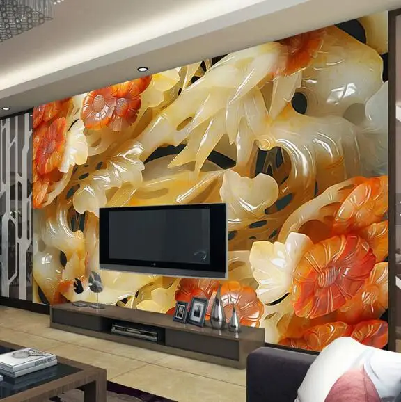 3D Embossed Wallpaper Chinese Style Pattern TV Background Modern Europe Wall Art Mural for Living Room Large Painting Home Decor
3D Embossed Wallpaper Chinese Style Pattern TV Background Modern Europe Wall Art Mural for Living Room Large Painting Home Decor