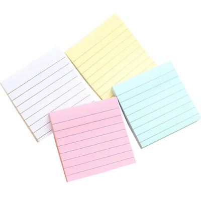 Horizontal Line Sticky Notes Stationery Simple Notepad Cartoon Planning Stickers Kawaii Student Supplies School Sticker
Horizontal Line Sticky Notes Stationery Simple Notepad Cartoon Planning Stickers Kawaii Student Supplies School Sticker