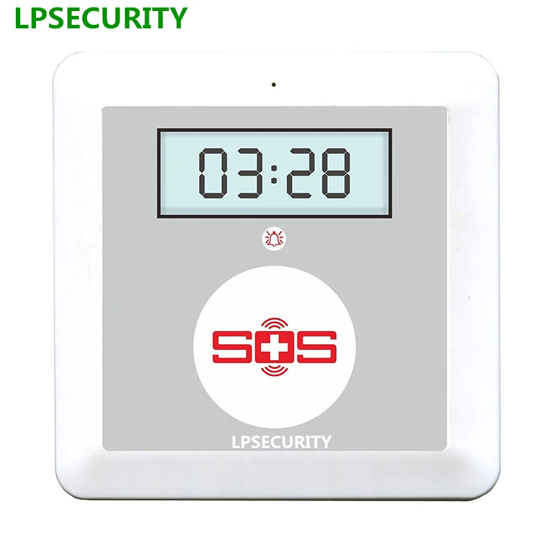 LPSECURITY GSM сигнализация Системы Беспроводной престарелыми тревожная кнопка SOS