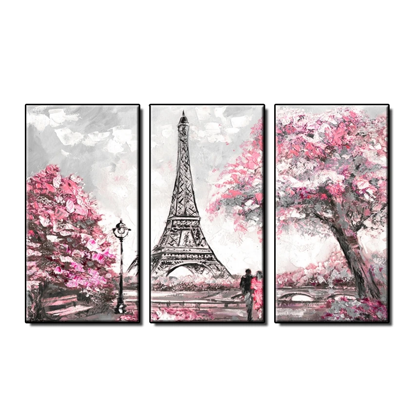 100% Hand Painted 3 Panels Paris Street Scenery Oil Painting Canvas Abstract Wall Art Home Decoration Villa Hotel Room Decor
100% Hand Painted 3 Panels Paris Street Scenery Oil Painting Canvas Abstract Wall Art Home Decoration Villa Hotel Room Decor