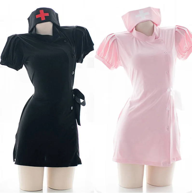 Women Sexy Costume Lady Nurse Girl Uniform Set Sexy Maid Exotic Apparel Role Play Sexy Underwear Cosplay Uniform Pink&black
Women Sexy Costume Lady Nurse Girl Uniform Set Sexy Maid Exotic Apparel Role Play Sexy Underwear Cosplay Uniform Pink&black