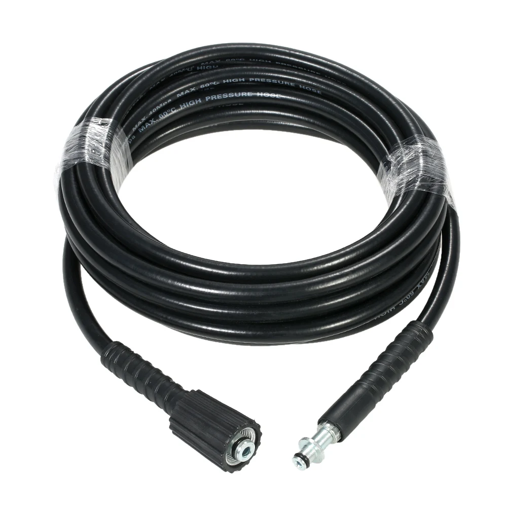 3/8" x 26.2' 1200PSI Pressure Washer Extension Hose 22mm-14 Female Connection 8m high pressure car washing machine water pipe
3/8" x 26.2' 1200PSI Pressure Washer Extension Hose 22mm-14 Female Connection 8m high pressure car washing machine water pipe