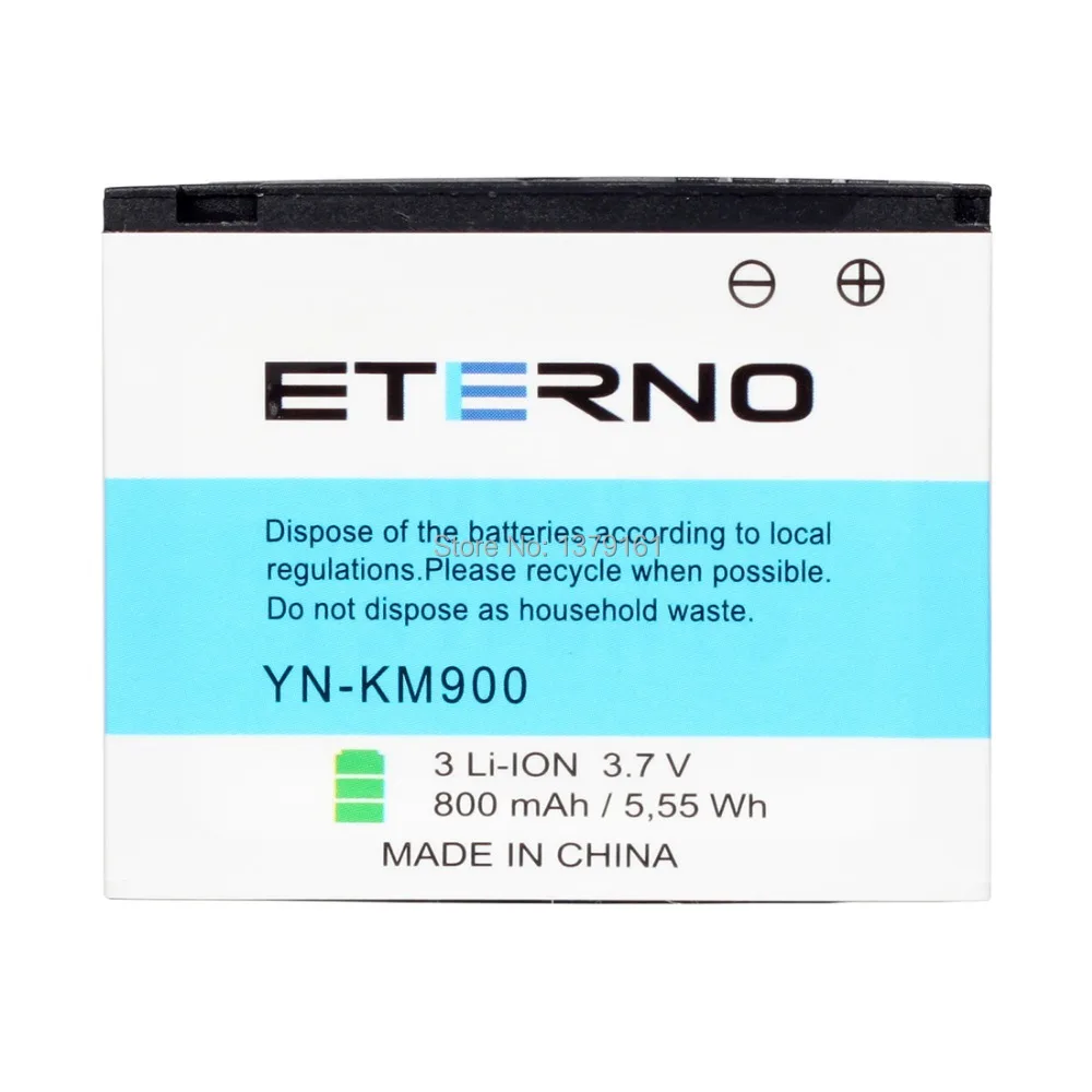 ETERNO New LGIP-580A 580A Li-ion Mobile Phone Battery For LG KM900 Arena KU990i KU990 KE990 Viewty Replacement Batteries 800mAh
ETERNO New LGIP-580A 580A Li-ion Mobile Phone Battery For LG KM900 Arena KU990i KU990 KE990 Viewty Replacement Batteries 800mAh