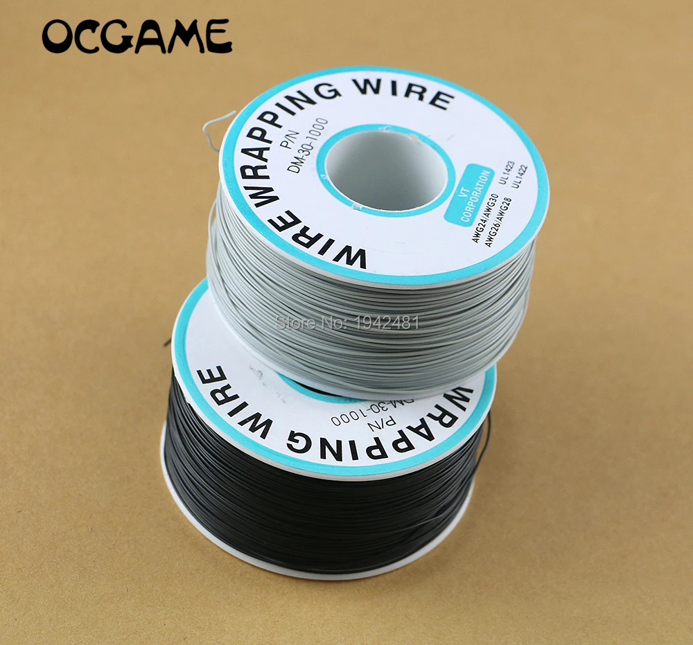 OCGAME 12 шт./лот 30AWG обмоточный провод 250 м кабель Ok Wire обмоточный провод для ноутбука материнской платы PCB подключение сварки
OCGAME 12 шт./лот 30AWG обмоточный провод 250 м кабель Ok Wire обмоточный провод для ноутбука материнской платы PCB подключение сварки